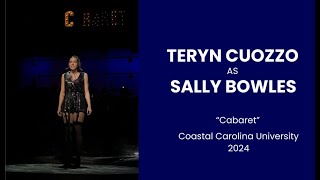 Cabaret - Teryn Cuozzo As Sally Bowles At Coastal Carolina University 2024