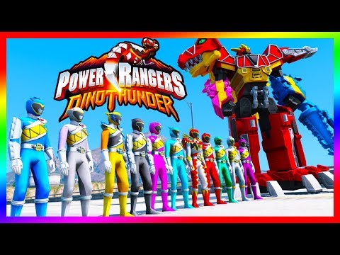 GTA 5 Mods - Chiến Đội Siêu Nhân Thú Điện Long Kyoryuger Tập 1 | GTA5MODAZ