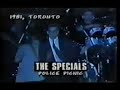 The Specials Too Much Too Young SNL