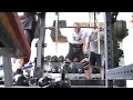 Jon Brown - 800 lb squat, briefs and knee wraps