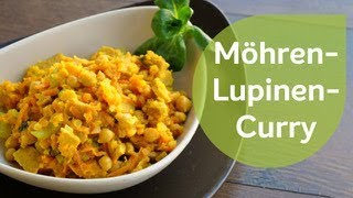 Möhren-Lupinen-Curry | Glutenfrie
