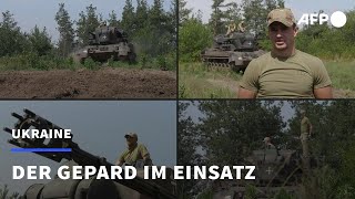 So Kämpft Die Ukrainische Armee Mit Deutschen Gepard-Panzern Afp