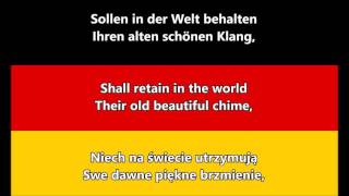 Hymn Niemiec - National Anthem of Germany (DE/EN/PL lyrics)