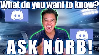 Q&A with NorbCam! ASK NORB! on Discord!