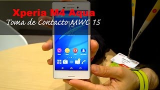 Sony Xperia® M4 Aqua: Toma de Contacto (en español)