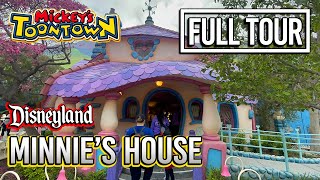 Minnies House Walkthrough - Mickeys Toontown At Disneyland