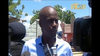 VIDEO: Haiti - President Jovenel Vizite Magistra Wilson Jeudy nan Delmas