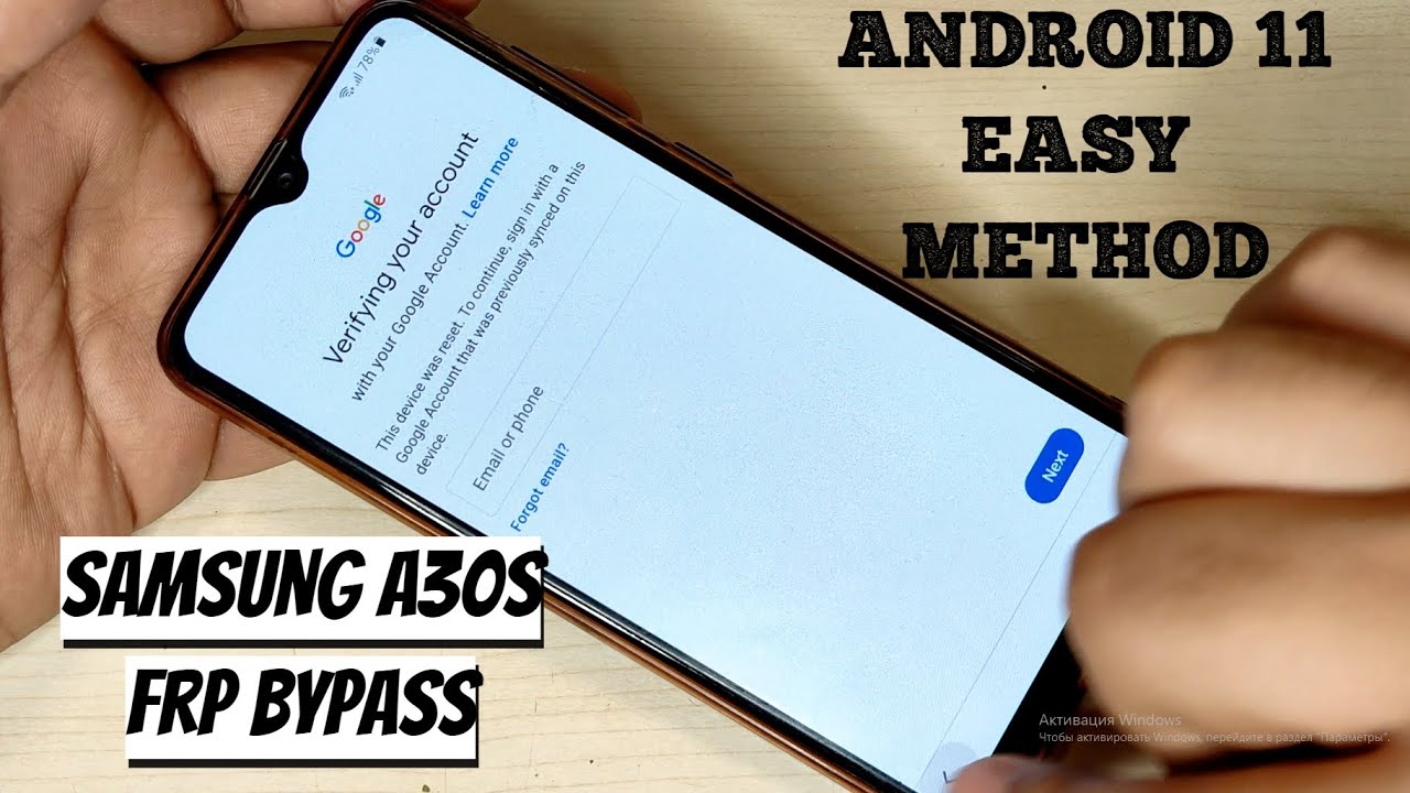 Samsung A30s (SM-A307FN) Android 11 Frp Bypass 2022 | No Samsung A30s (SM-A307FN) Android 11 Frp Bypass 2022 | No