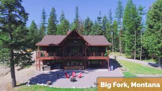 Everlog Siding Home In Big Fork, Montana