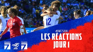 Équipes De France 7 Les Réactions Jour 1