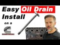 Easy Oil Drain Install on a Cummins 5.9L and 6.7L | 68005450AA | Dodge RAM Cummins 6.7L