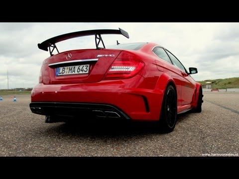 Mercedes-Benz C63 AMG BLACK SERIES in Action! Lovely sounds! - 1080p HD