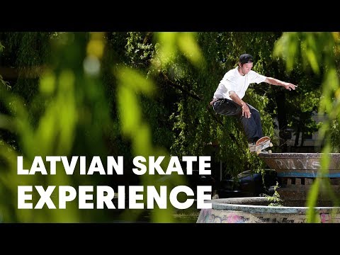 Latvia's Best Skateboarding Spots w/ Madars Apse