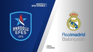 Anadolu Efes Istanbul - Real Madrid Highlights | Turkish Airlines EuroLeague RS 