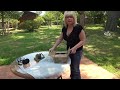 Foot drop brace demonstrated by Bev. OSSUR foot ups!