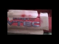 DIY VTEC Wrinkle Paint Lettering