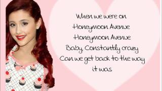 Video Honeymoon Avenue Ariana Grande