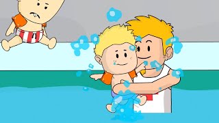 Swimming Pool Lessons Baby Alan Cartoon Season 2 Episode 7