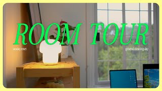 Room Tour Sunday Reset, Rearranging My Workspace
