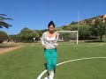 Sato Hiroko-佐藤寛子-Playing Soccer
