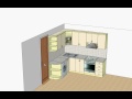 Видео Проект кухни для маленькой квартиры.
