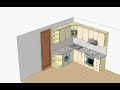 со встроенной техникой для маленькой