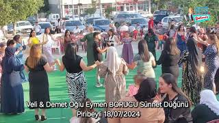Veli & Demet Oğlu Eymen Borucu Sünnet Düğünü Piribeyli 18072024
