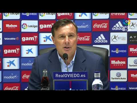Rueda de prensa de Cristóbal Parralo tras el Real Oviedo vs AD Alcorcón (1-0)