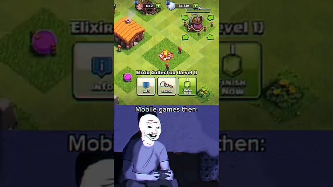 Mobile games then vs now 💔 Mobile games then vs now 💔