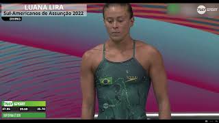 Luana Lira 3M Spingboard L Championships Sul Americanos De Assunção 2022