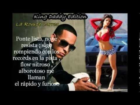 LETRA DE LA CANCION DE ROMPE letra de la cancion de rompe: