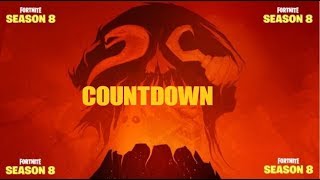 Fortnite Season 8 Countdown Timer Live Fortnite Battle Royale Livestream