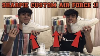 Sharpie Custom Shoe Challenge Satisfying