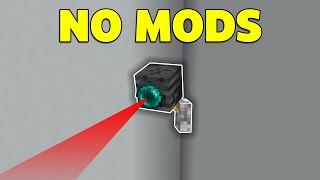 Working Security Camera in Minecraft Bedrock! (No Mods)