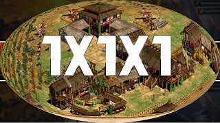 Age of Empires 2 HD 1x1x1 AoE2HD Gameplay PT BR