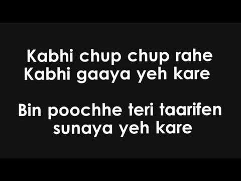 Mann Mera (Lyrics HD) - Table No. 21 ft. Gajendra Verma | FULL...