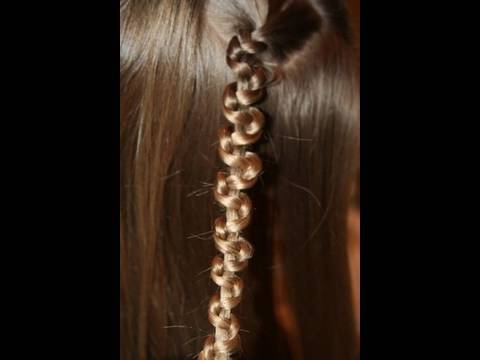 Cute Quick Hairstyles on Quick Slide Up Braid Cute Girls Hairstyles Lauren Conrad Front