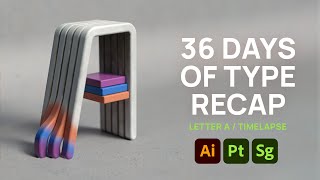 36 Days of type with Substance 3D Stager