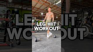 4 Exercise Leg Hiit Quick & Brutal 5 Round Workout