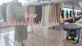 Tour Pela Minha Loja De Roupas