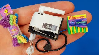 Diy Barbie Bebek İçin Minyatür Eşyalar Nasıl Yapılır Barbie Eşya Yapımı 5 Dakikada Hallet