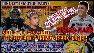 Mickey Mazo Speed Tuner Benefits Explained By Project D Samarnon Motovlog