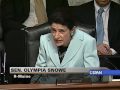 Sen. Olympia Snowe (R-ME) on Voting for Health Care Bill
