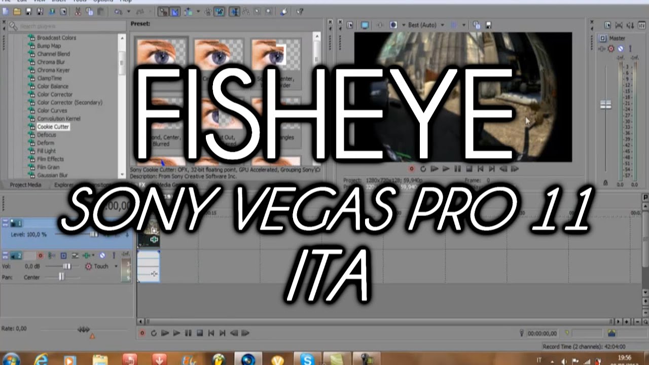 Как сделать лого в vegas pro Как сделать лого в vegas pro