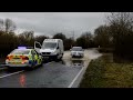 Video Emergency Services 26th November 2012 Maisemore Road Flooded By River Severn