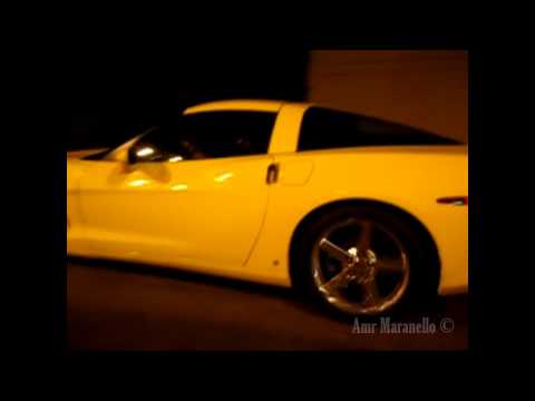  American Muscle Attack in Egypt Black Corvette Ahmed Sabry Mobarak 