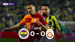 Fenerbahçe 0 - 0 Galatasaray | Maç Özeti | 2017/18