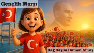 Gençlik Marşı - Dağ Başını Duman Almış -Çocuk Korosu - Animasyon