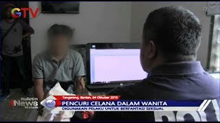 Pria Di Tangerang Curi Belasan Celana Dalam Wanita Untuk Fantasi Ual - Bim 0410