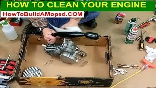 How To Clean Your Engine How To Build a Motorized Bike Part 24